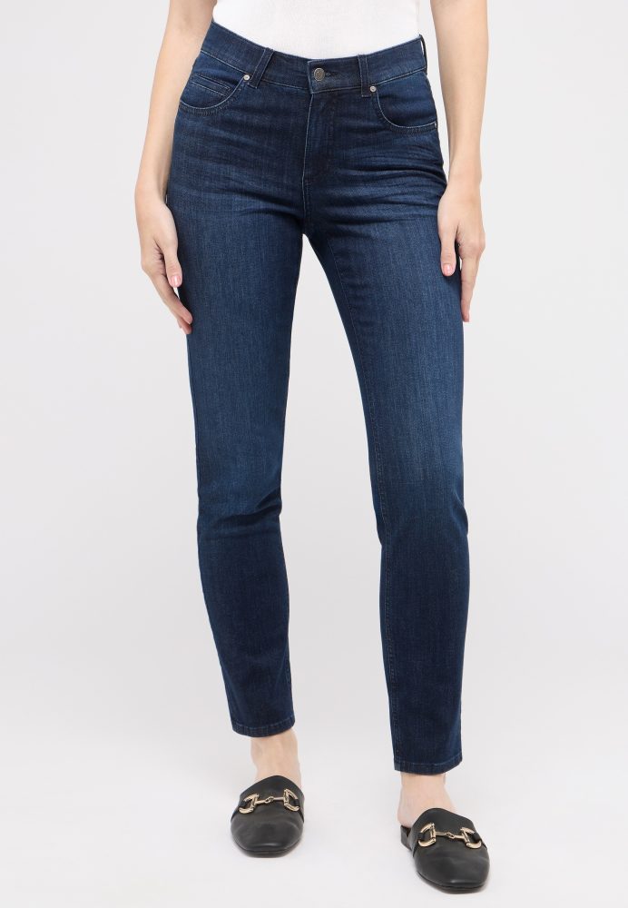 Angels - Cici Jeans Slim Fit, für Damen, Nachtblau, Größe W33