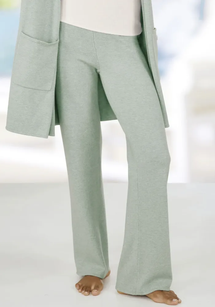 LASCANA Strickhose lässig aus hochwertigem Strick, Loungewear