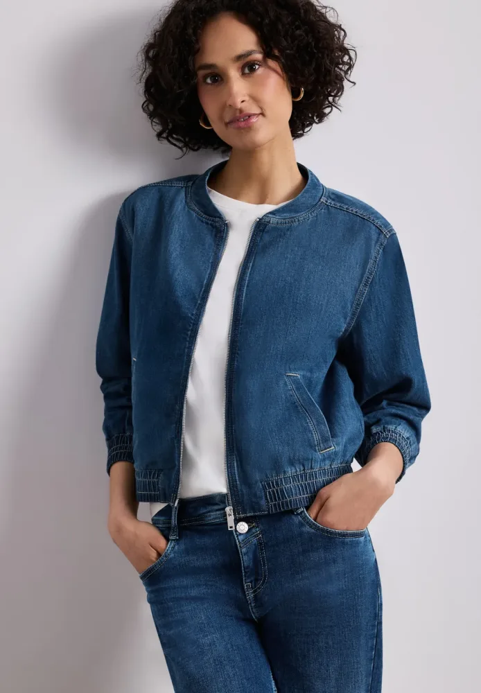 Blouson im Denim