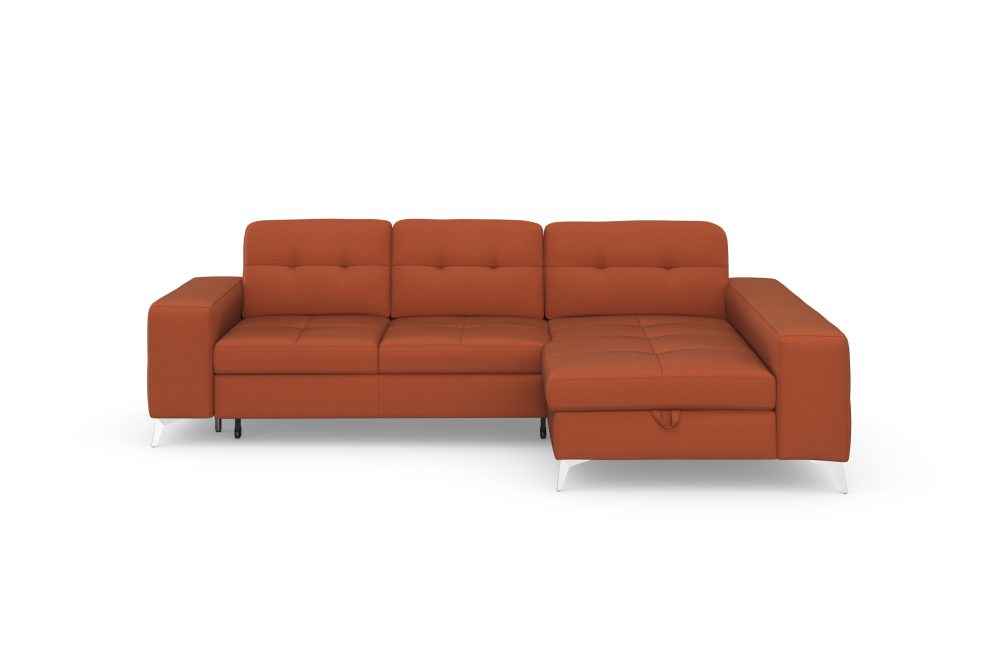 sit&more Ecksofa »Balvieni«, inklusive Sitztiefenverstellung und Federkern, wahlweise mit Bettfunktion und Bettkasten