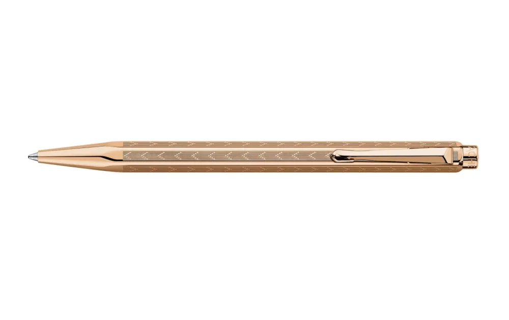 CARAN D'ACHE Kugelschreiber Ecridor Chevron 898.207 ros&eacute;gold