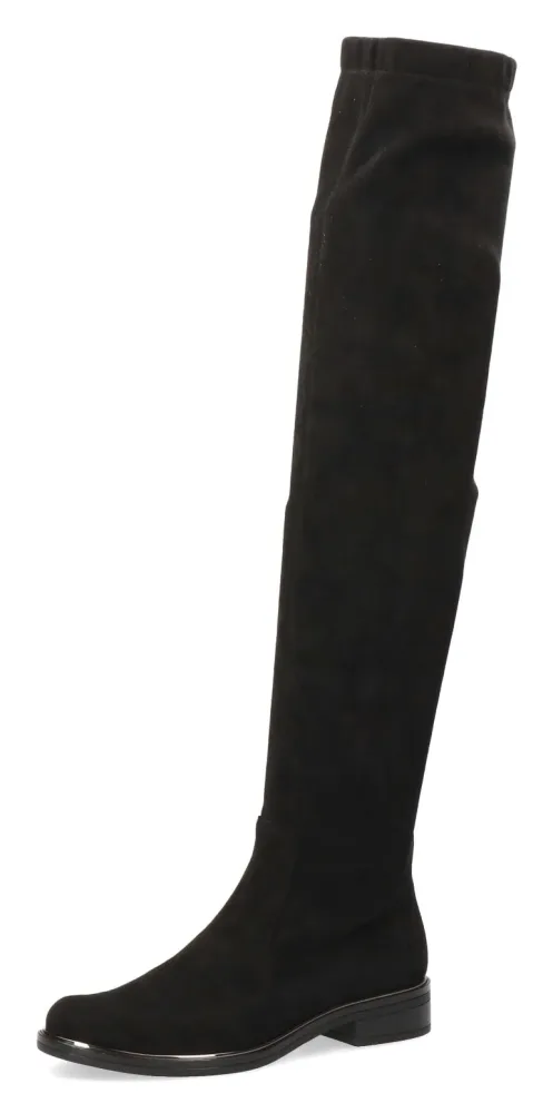 Caprice Overkneestiefel mit XS-Stretchschaft, vegane Verarbeitung