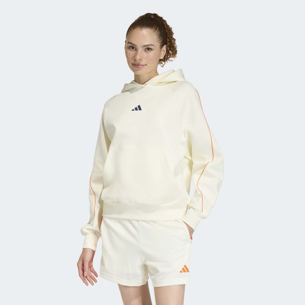 adidas - Hoodie, für Damen, Weiss, Größe XL