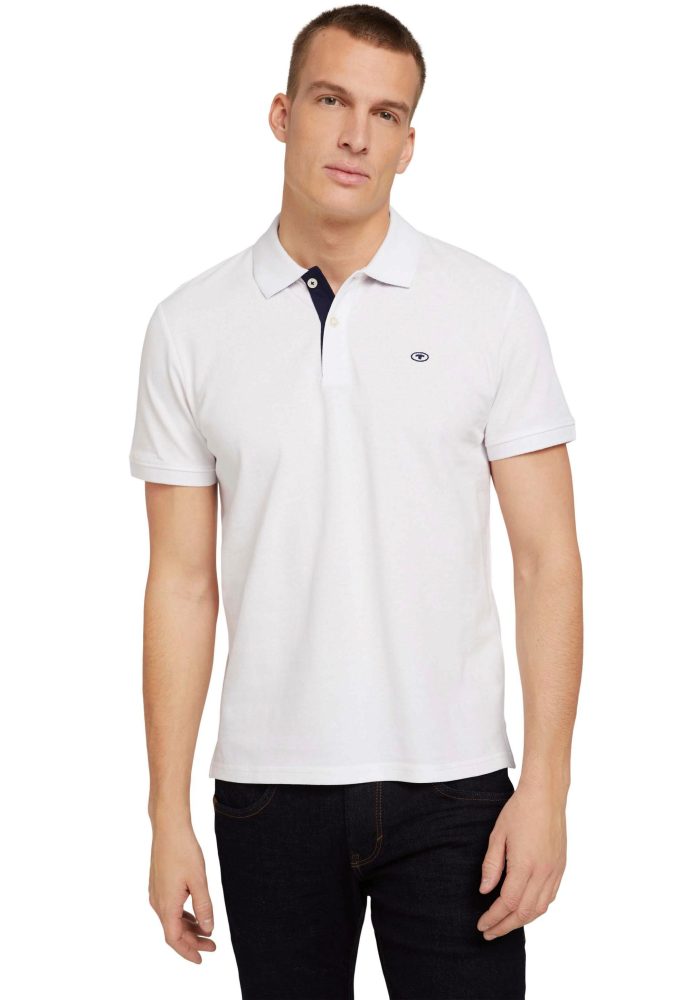 Tom Tailor - Polo Shirt, für Herren, Weiss, Größe XXL