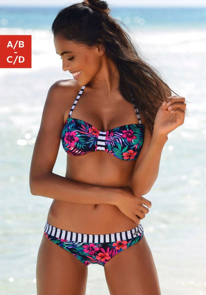 Venice Beach Bandeau-Bikini-Top »Summer«