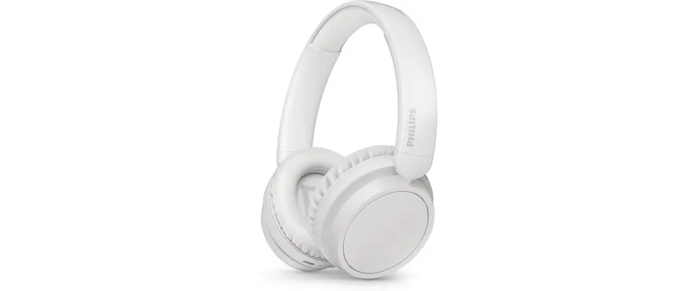 Philips - TAH5209WT Kabelloser Over-Ear-Kopfhörer, überragender Komfort, guter Klang und bis zu 65 Stunden Spielzeit. Weiß., 45mm