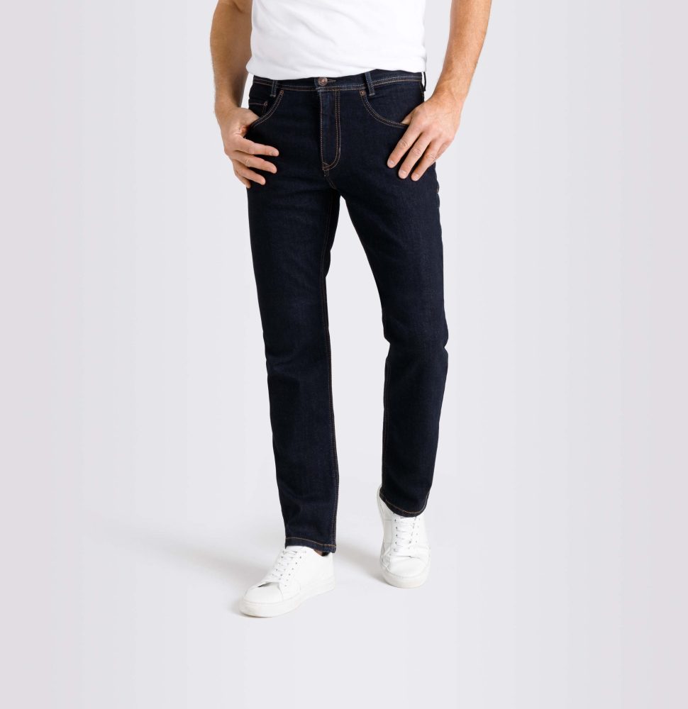 Mac - Arne Jeans Straight Fit Alpha Denim, für Herren, Nachtblau, Größe W32