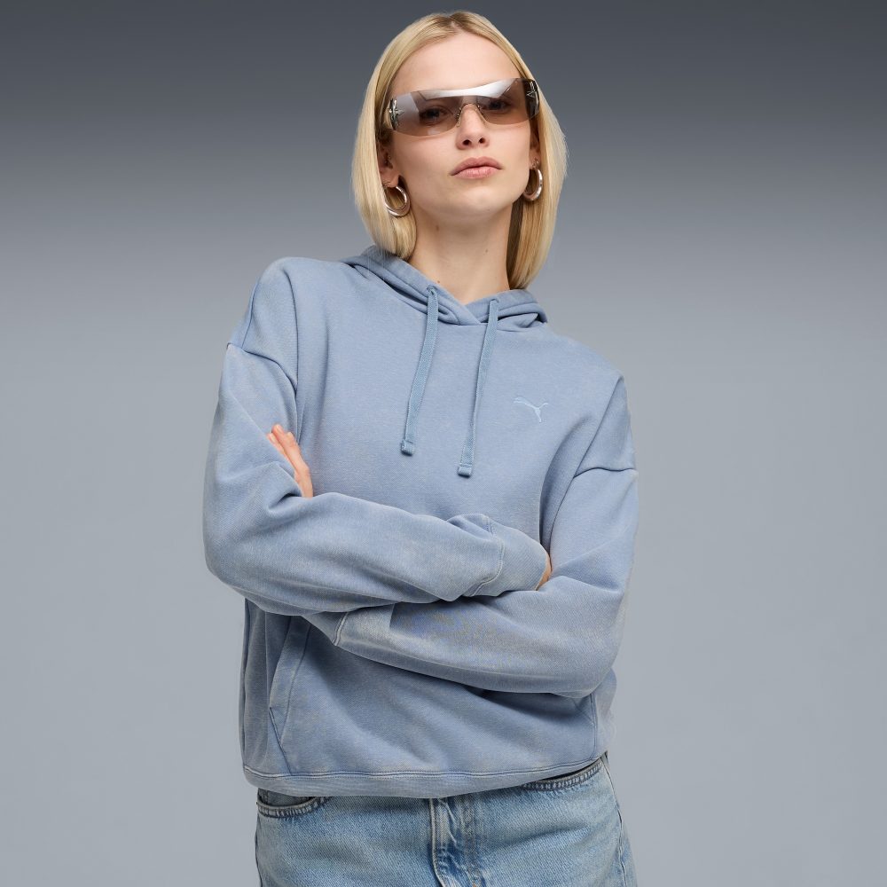 Puma - Hoodie, für Damen, Blau, Größe XL