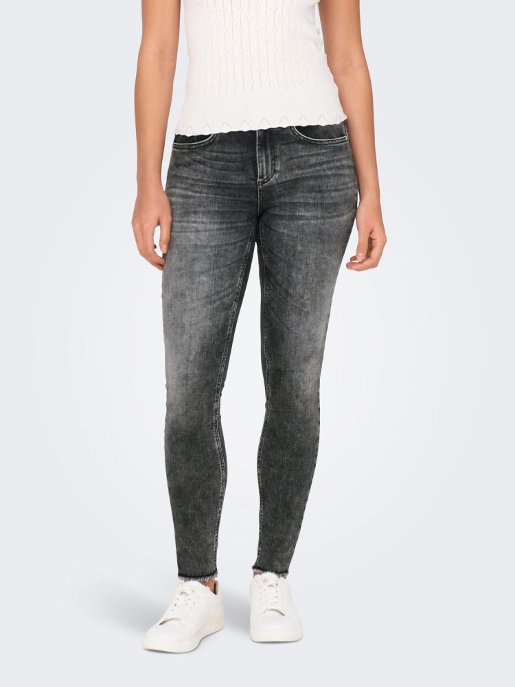 Only - Jeans, für Damen, Dunkelgrau, Größe XL