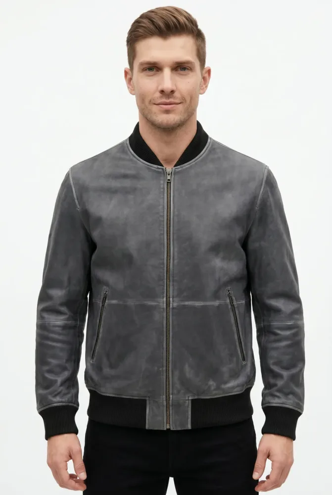 Jack & Jones Lederjacke 