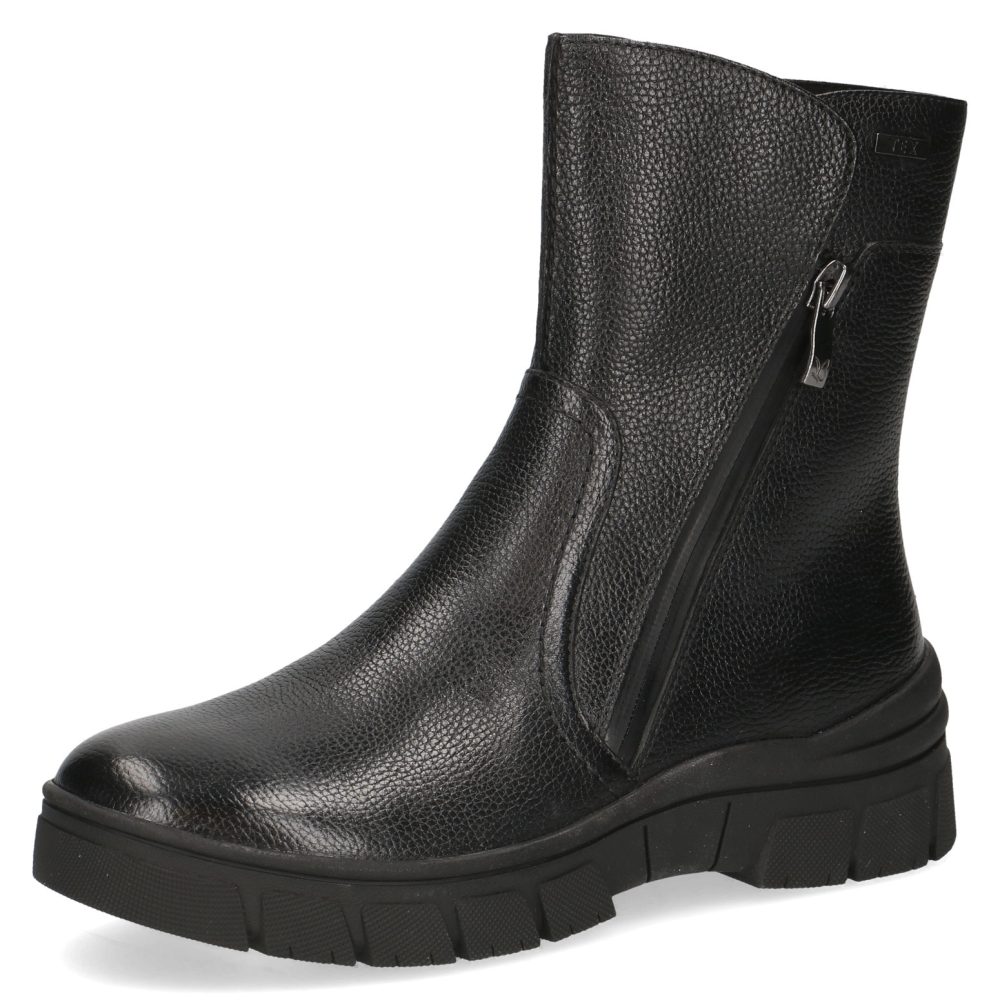 Stiefelette Damen Schwarz 42