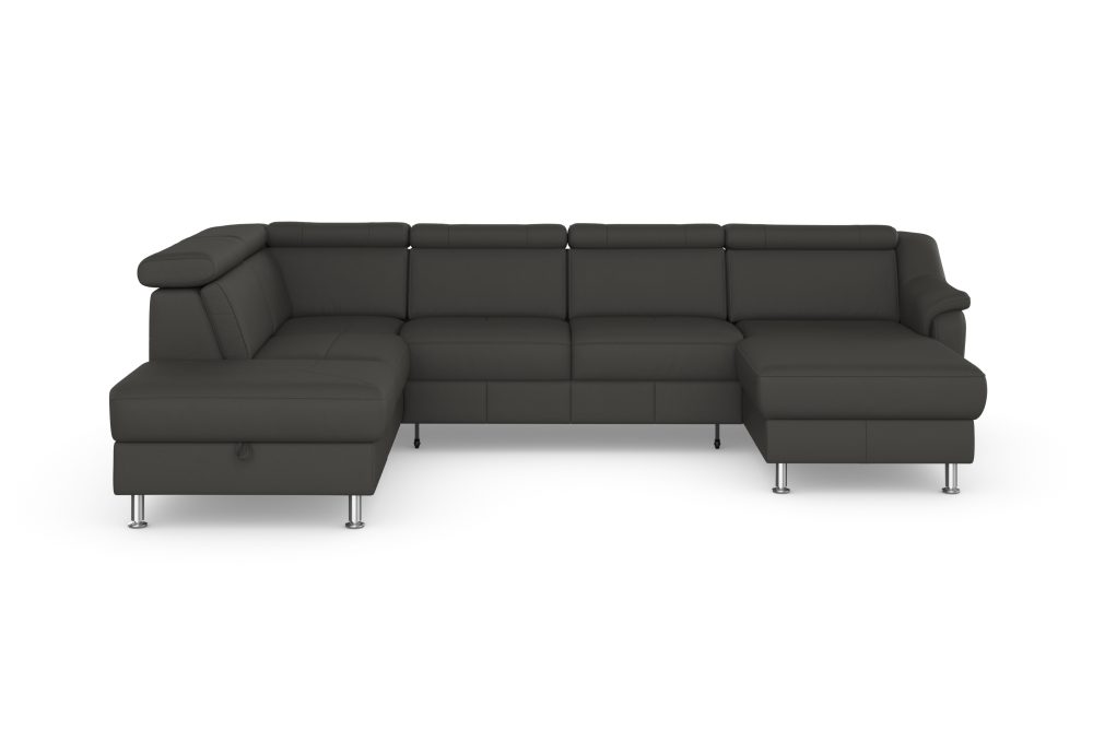 sit&more Wohnlandschaft »Freetown«, inklusive Kopfteilverstellung und komfortablem Federkern, wahlweise mit Bettfunktion und Stauraum