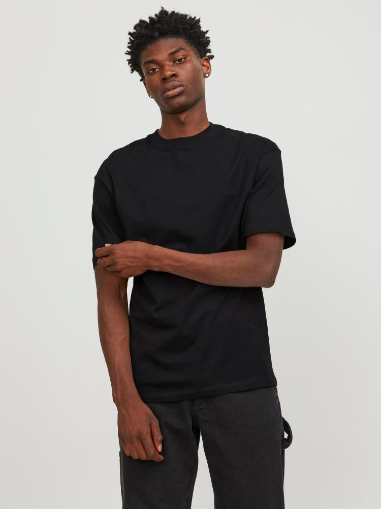 Jack & Jones - T-Shirt, für Herren, Black, Größe M
