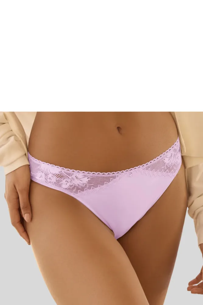 Lascana - Slip, für Damen, Lavendel, Größe 50