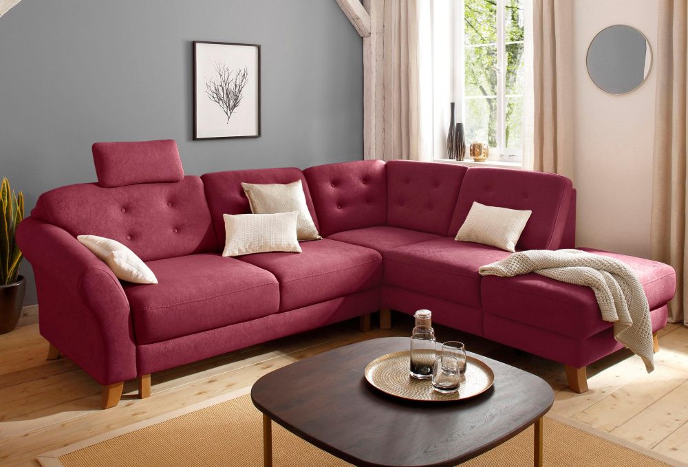 Home affaire Ecksofa »Trondheim«, mit Federkern