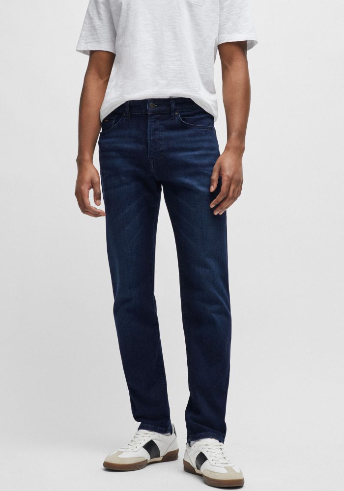 BOSS ORANGE - Jeans, Regular Fit, für Herren, Dunkelblau, Größe W32/L34