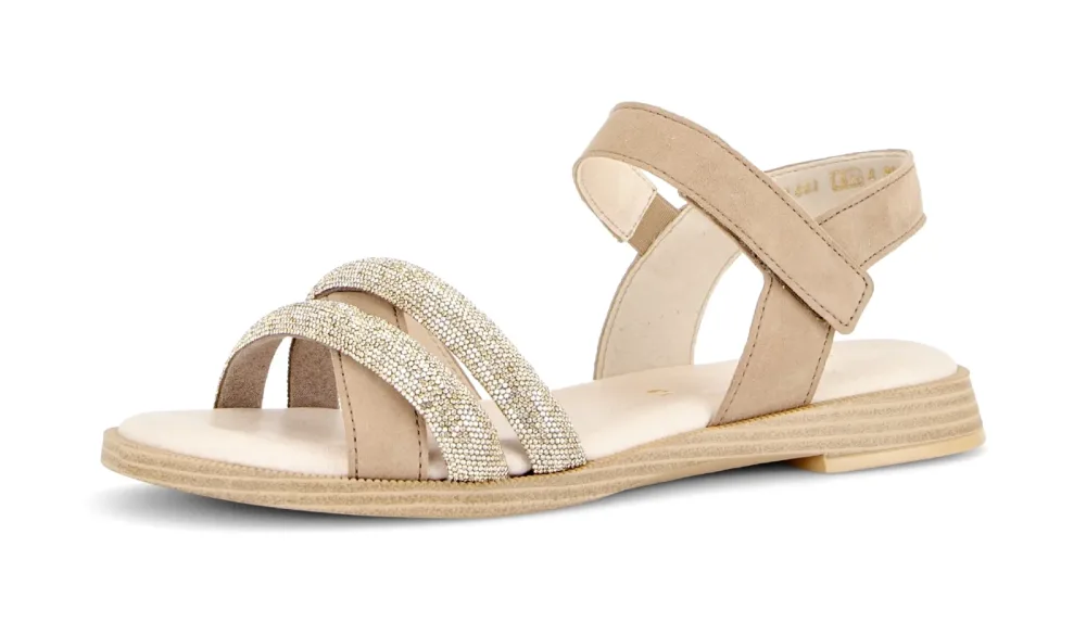 Gabor Sandale, Damen , Beige 3.5