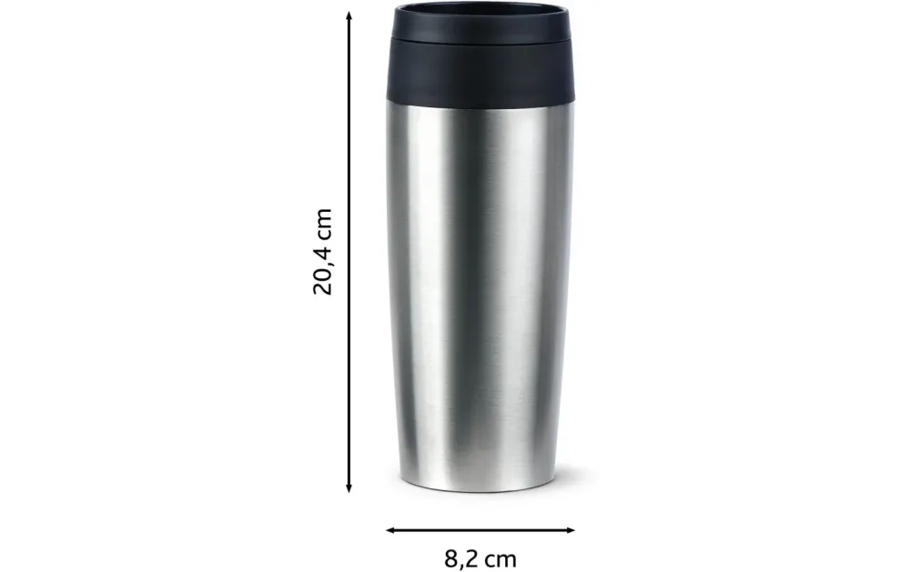 Emsa - Isolierbecher, 0.36L, Chrom