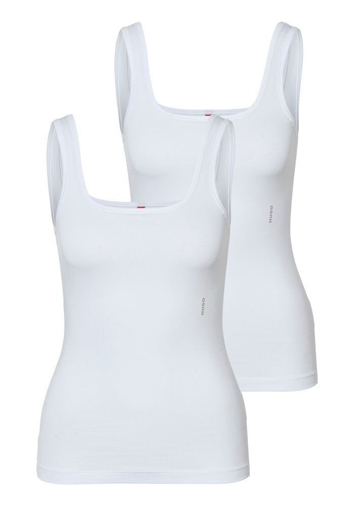 Hugo - Top, ohne Arm, für Damen, Weiss, Größe XS