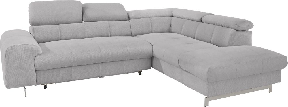 COTTA Ecksofa, mit Kopfteilverstellung, wahlweise mit Bettfunktion