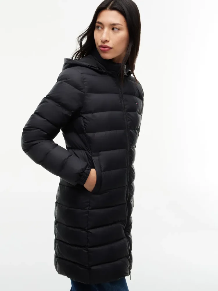 Tommy Jeans Puffer Daunenparka - Black S Damen