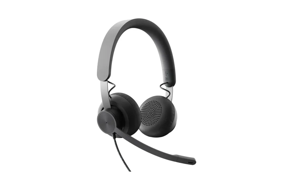 Logitech -  Zone Kopfhörer Kabelgebunden Kopfband AnrufeMusik USB Typ-C Graphit