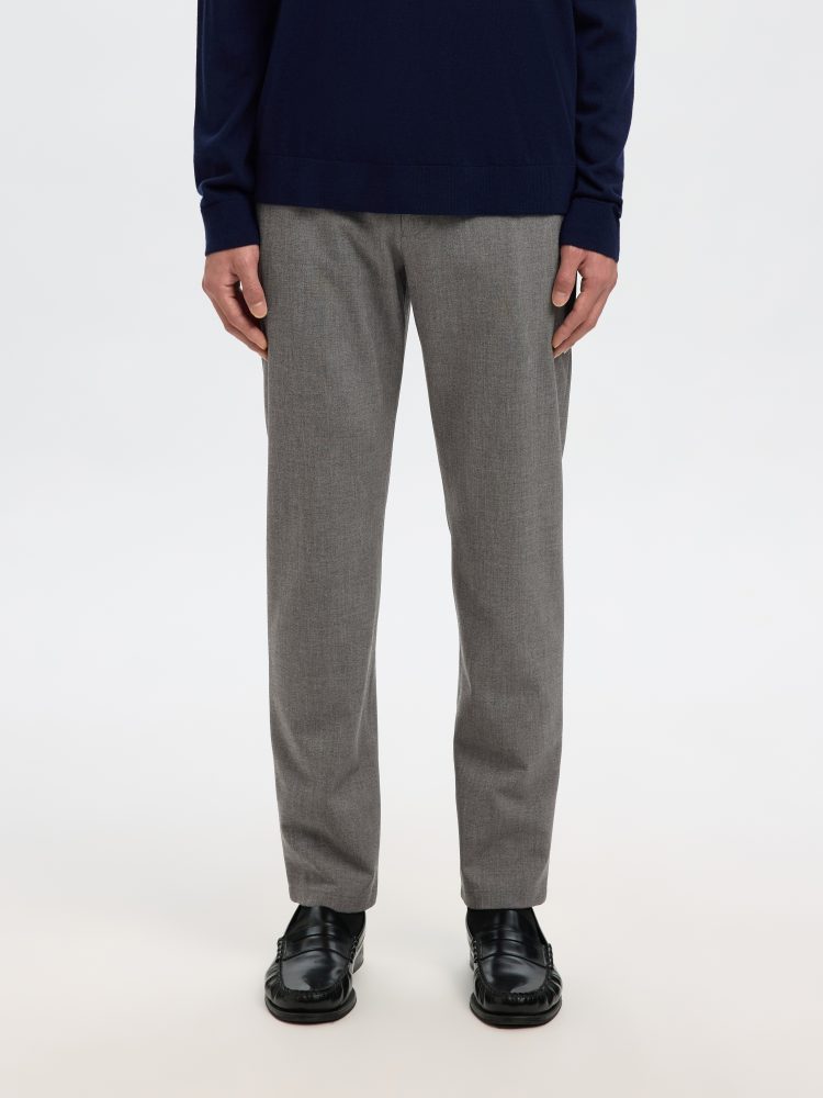 Selected - Hose, für Herren, Grau Melange, Größe W31/L32