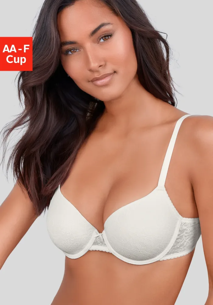 Lascana - Bh, für Damen, Creme, Größe 80E