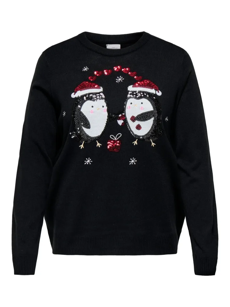 ONLY CARMAKOMA Weihnachtspullover 