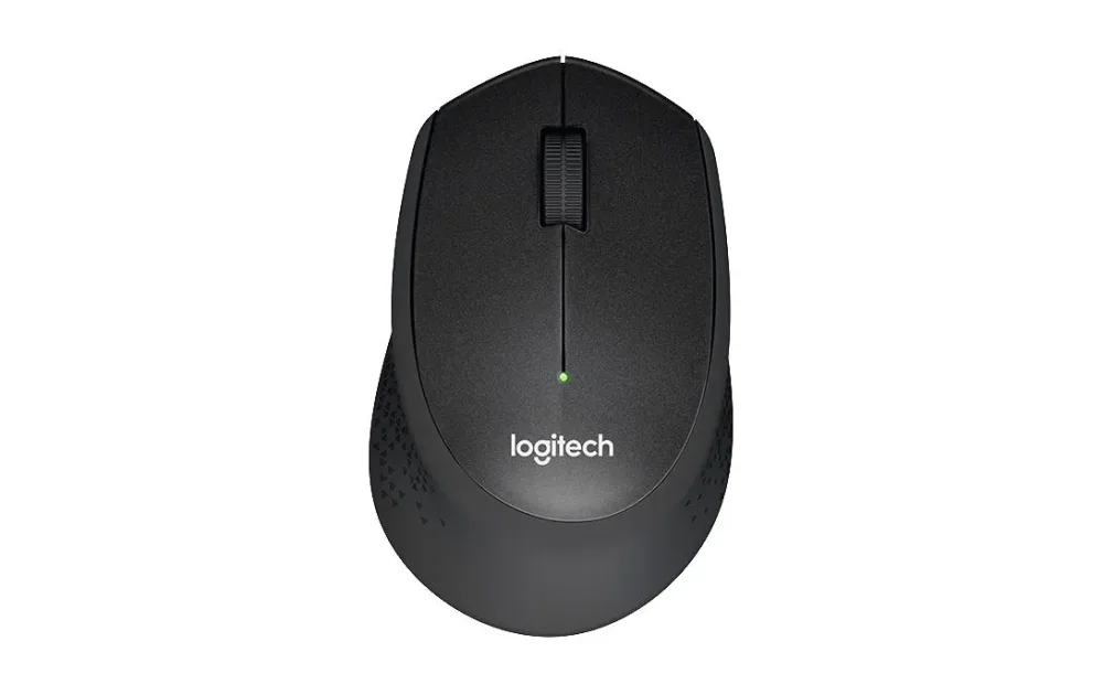 Logitech B330 Silent Plus Kabellose Optische Maus für Rechtshänder 3 Tasten 2,4 GHz Schwarz