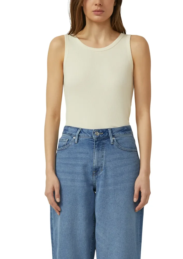 s.Oliver Tanktop mit Streifen Muster