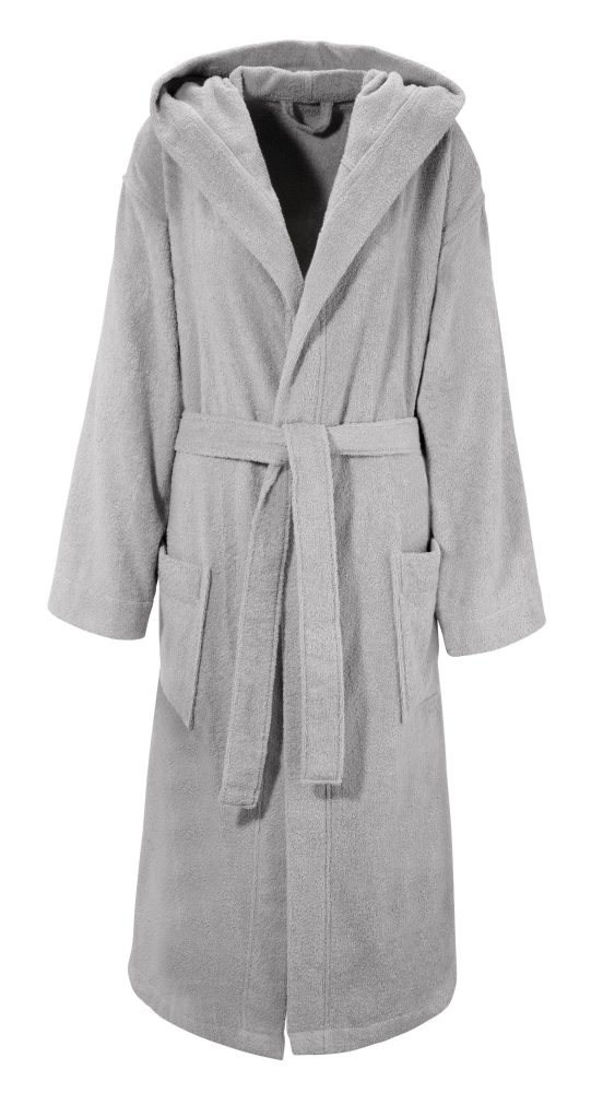 Bruno Banani Unisex-Bademantel »Robby«, (1 St.), Damen & Herren Bademäntel, lang, mit Taschen, S-3XL