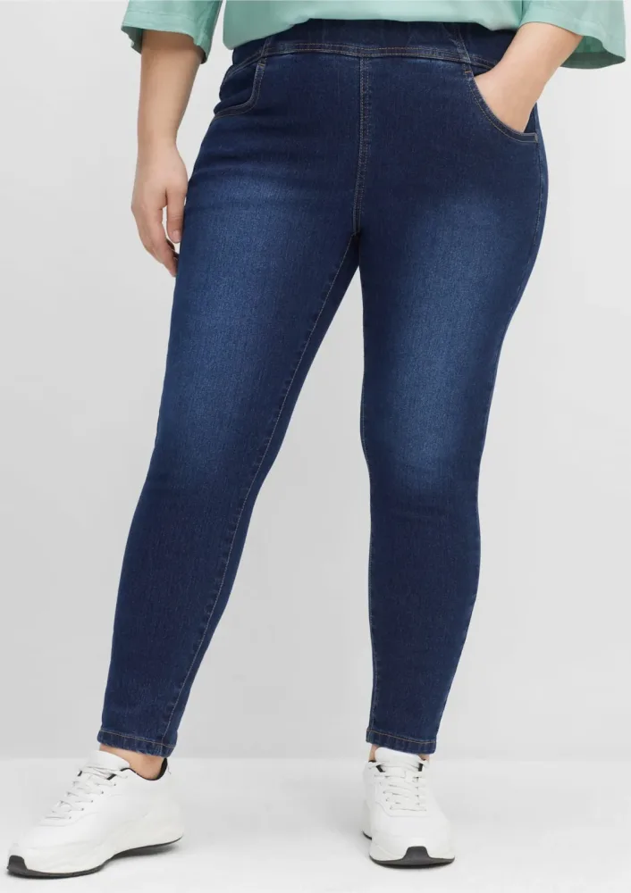Sheego Jeansjeggings 1 Stk.