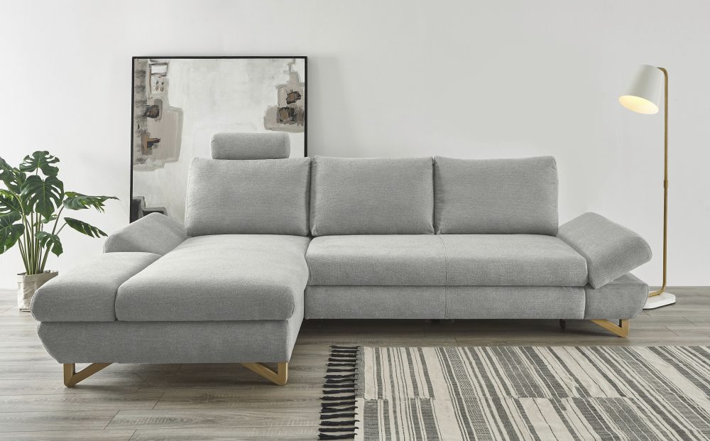 andas Ecksofa »HALSTA«, auch mit Bettfunktion (Liegefläche 245 x 138 cm)