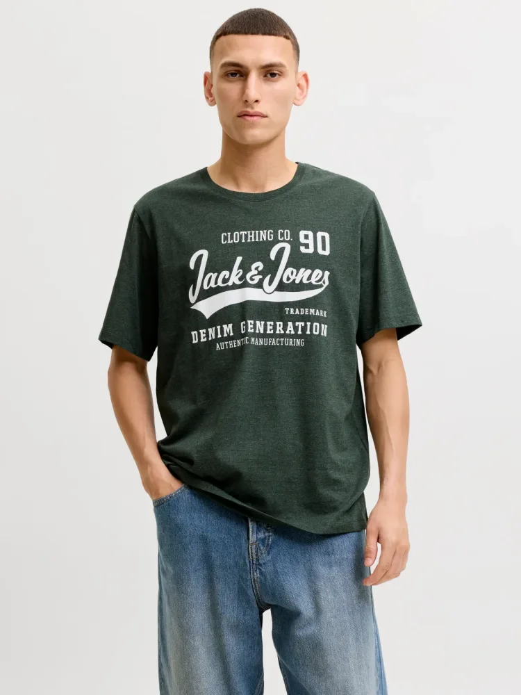 Jack & Jones - T-Shirt, für Herren, Dunkelgrün, Größe XL