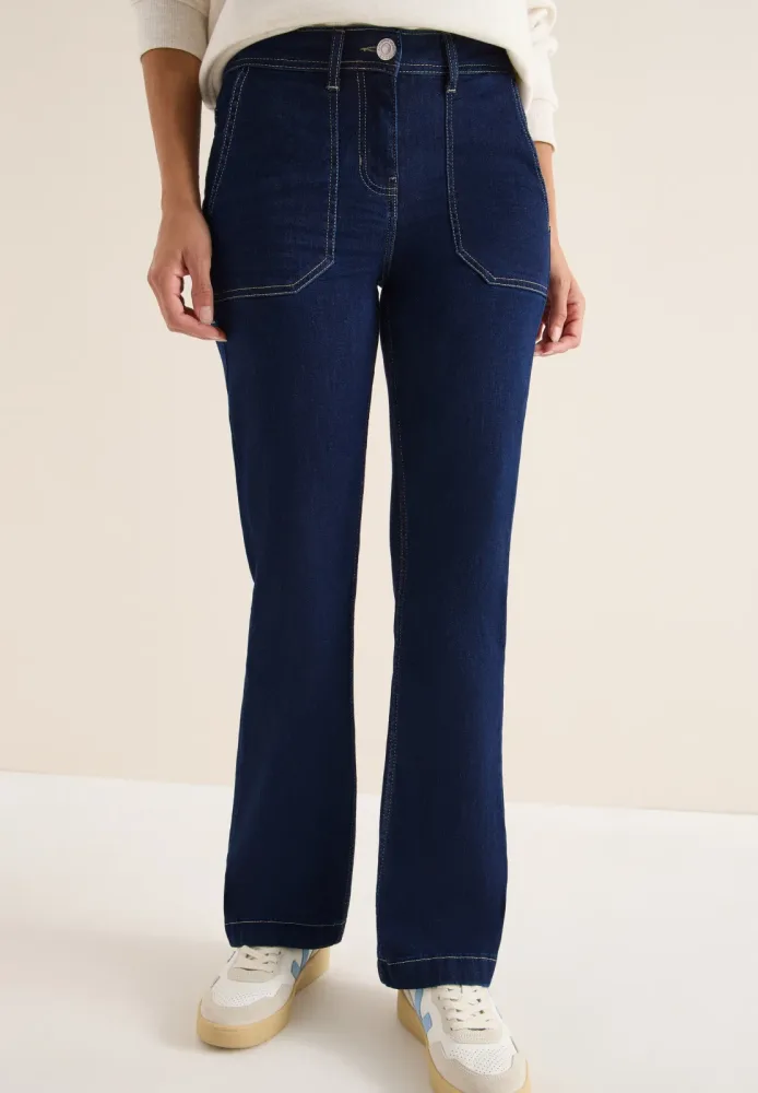 Cecil Bootcut-Jeans 