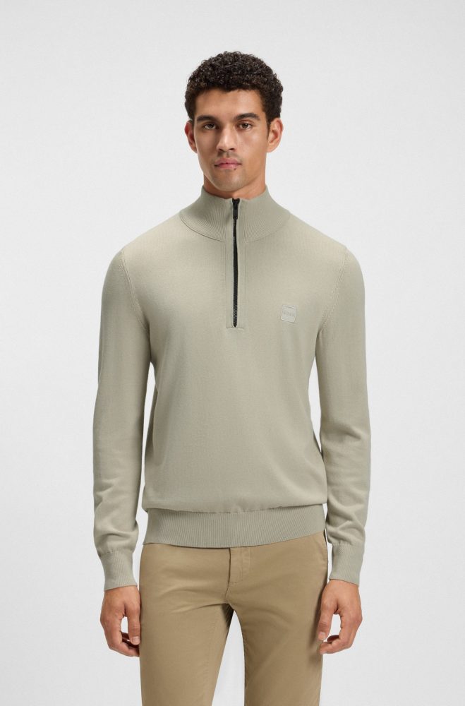 BOSS ORANGE - Pullover, für Herren, Beige, Größe M