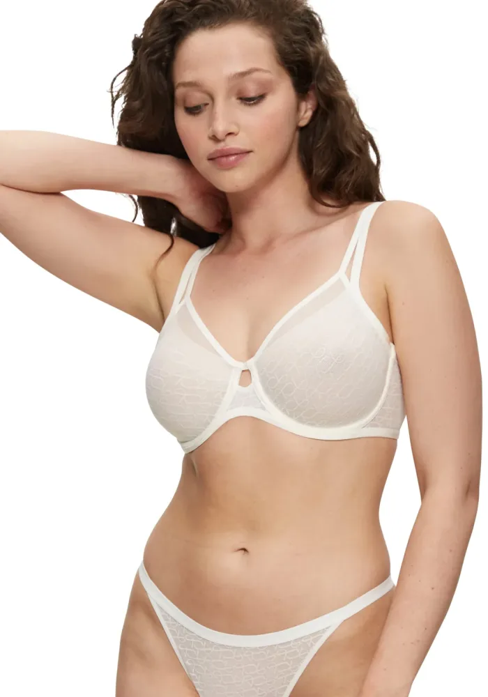 Triumph - Bügel-BH, wattiert, für Damen, Ecru, Größe 85F