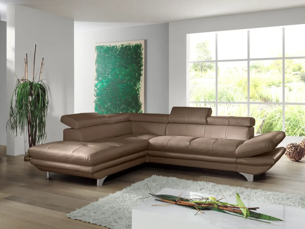 COTTA Ecksofa Arm- & Kopfteilverstellung, optional Bettfunktion