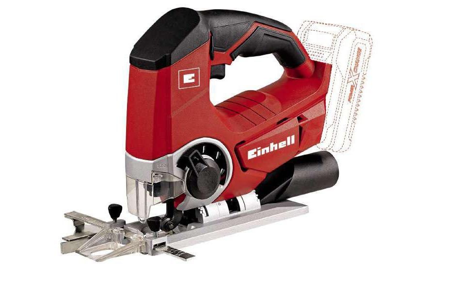 Einhell Power X-Change TE-JS 18 Li - Solo Akku-Pendelhubstichsäge ohne Akku 18 V