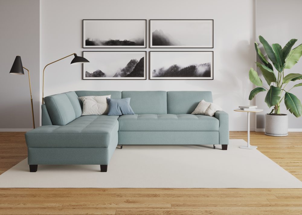 DOMO collection Ecksofa »Florentina«, wahlweise mit Bettfunktion