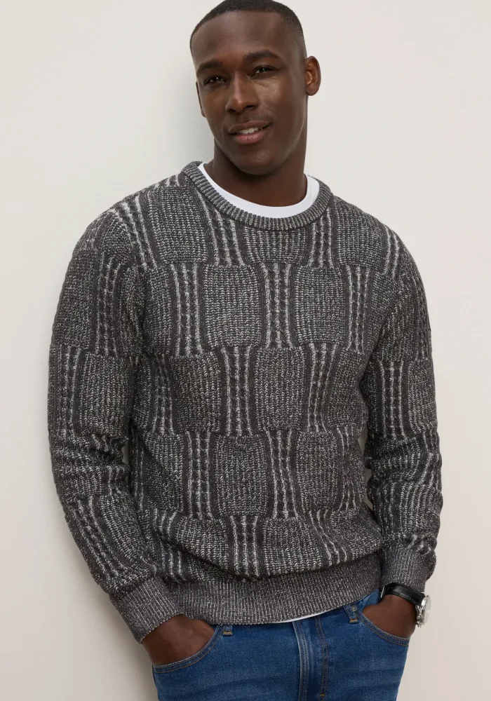 KangaROOS Strickpullover Regular Fit, mit Rundhalsausschnitt, in normaler Länge
