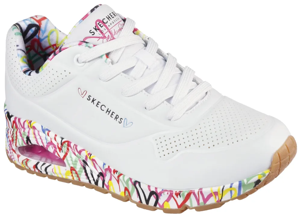 Skechers - Sneaker, für Damen, Weiss, Größe 38