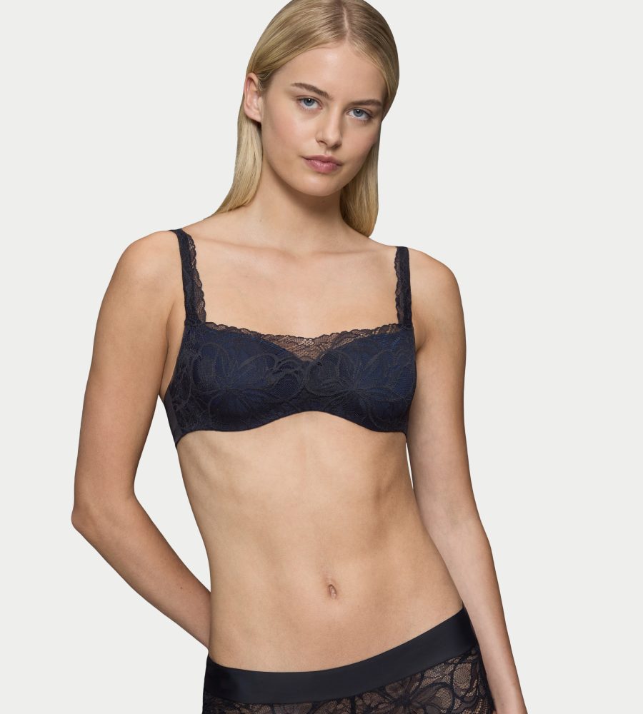 Triumph - Bügel-BH, wattiert, für Damen, Black, Größe 85B