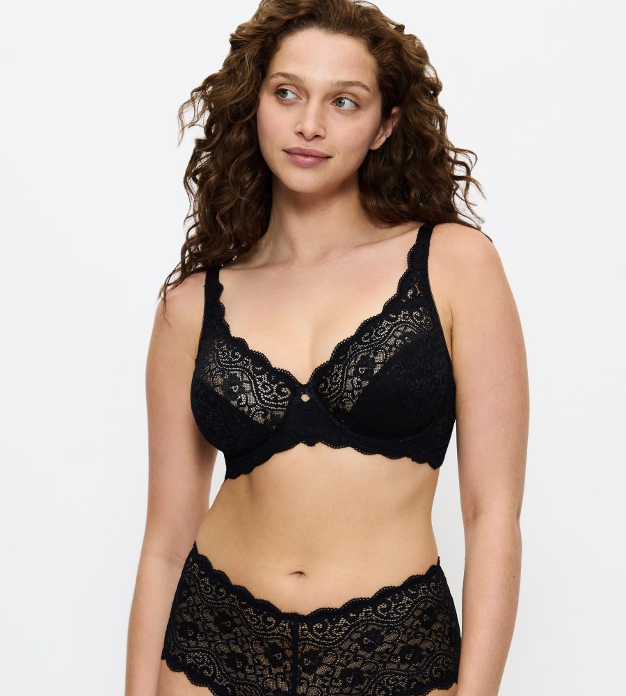 Triumph - Bügel-BH, unwattiert, für Damen, Black, Größe 75B