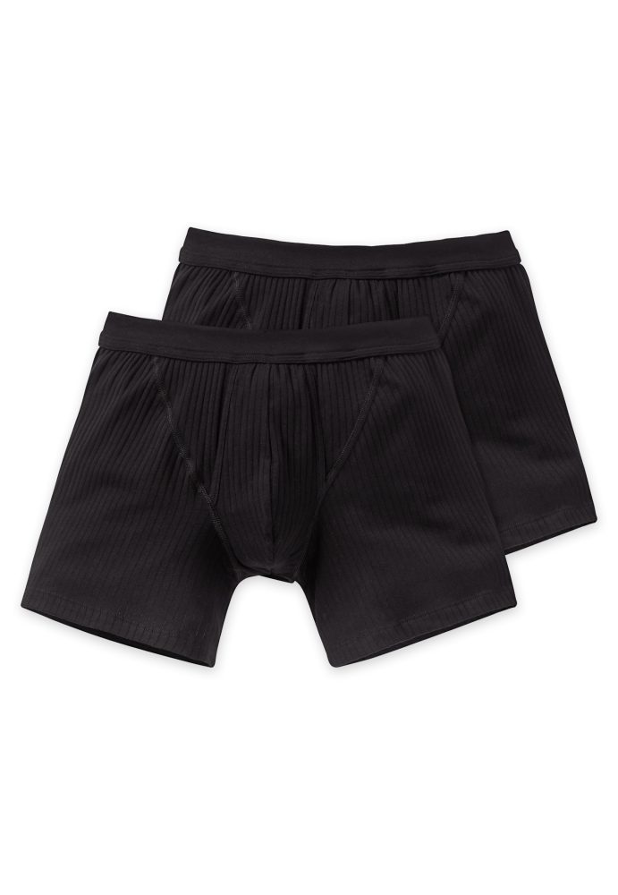 Schiesser - Authentic Shorts, für Herren, Schwarz, Größe XXL