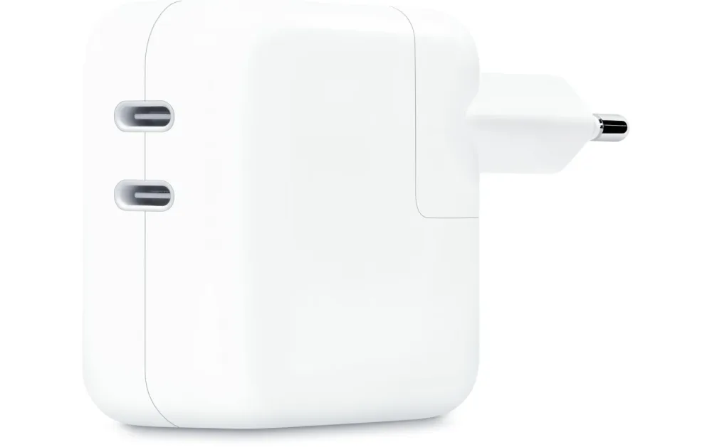 Apple - 35W Dual USB-C Power Adapter