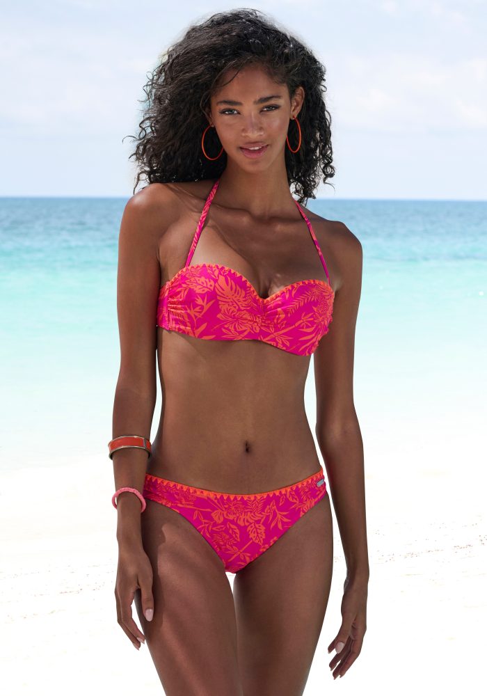 Venice Beach Bügel-Bandeau-Bikini 