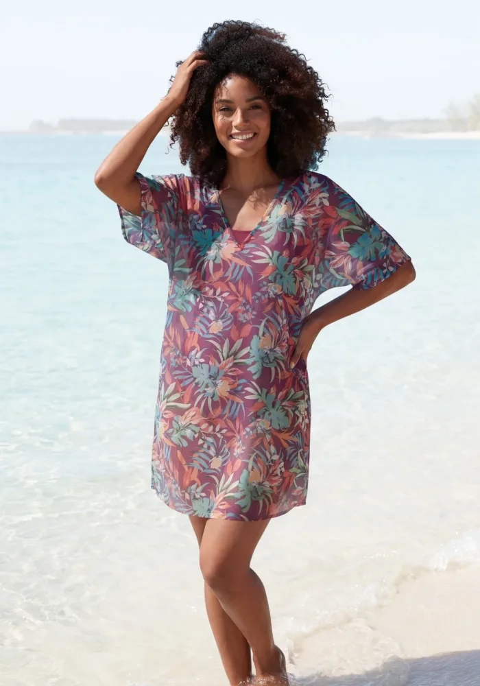 Lascana - Tunika, für Damen, Multicolor, Größe 44