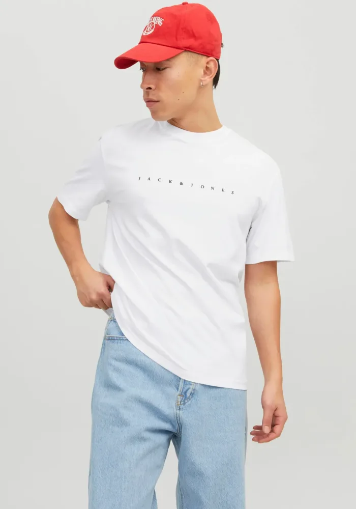 Jack & Jones - T-Shirt, für Herren, Weiss, Größe S